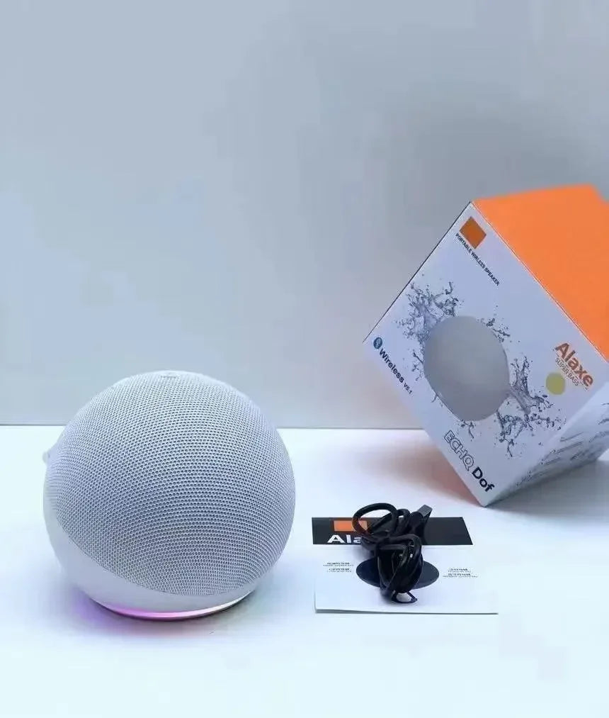 Mini Wireless Bluetooth Speaker Spherical Smart Bluetooth Speaker Rgb Multi-Color Usb For Outdoor Home Small Speaker for Alaxe - Luvia