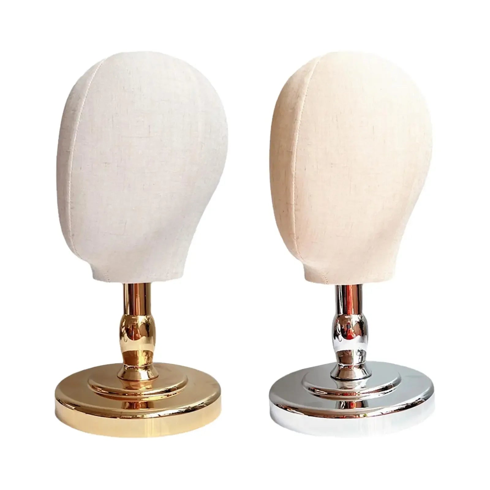 Wig Head Model Multifunctional Wig Making Hat Display Stand for Home Salon Styling Drying Hairdresser Training Jewellery - Luvia