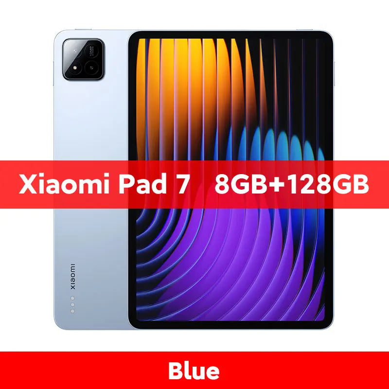 FR Warehouse Xiaomi Pad 7 Global Version Tablet  8850mAh 13MP Camera Snapdragon 7+ Gen 3 Octa-core 11.2" 3.2K Display 144Hz 45W