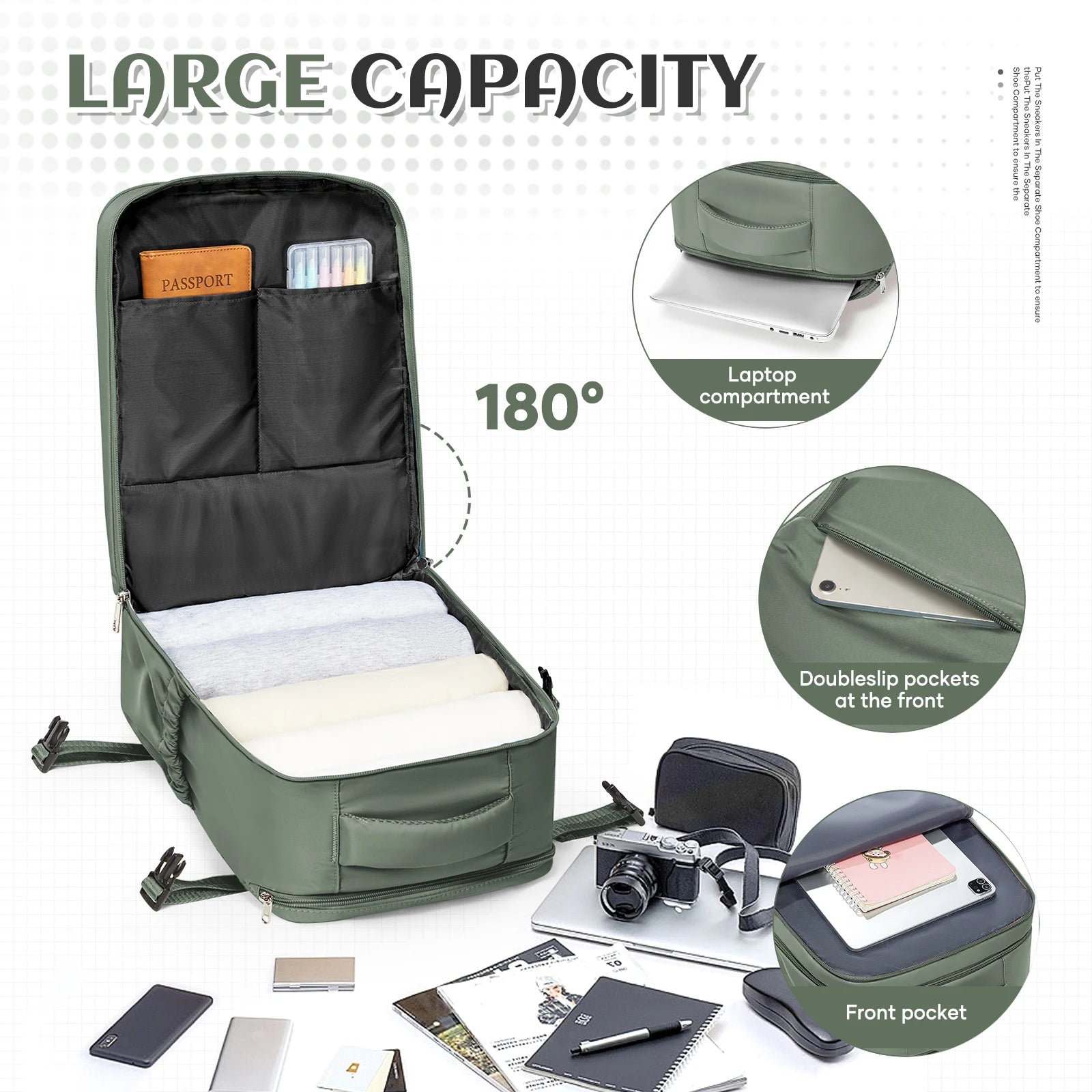 Airplane Travel Backpack 40x30x20, Hand Luggage Cabin Backpack Wizzair Carry-Ons  Commuter Bag, Multi Functional Casual Backpack