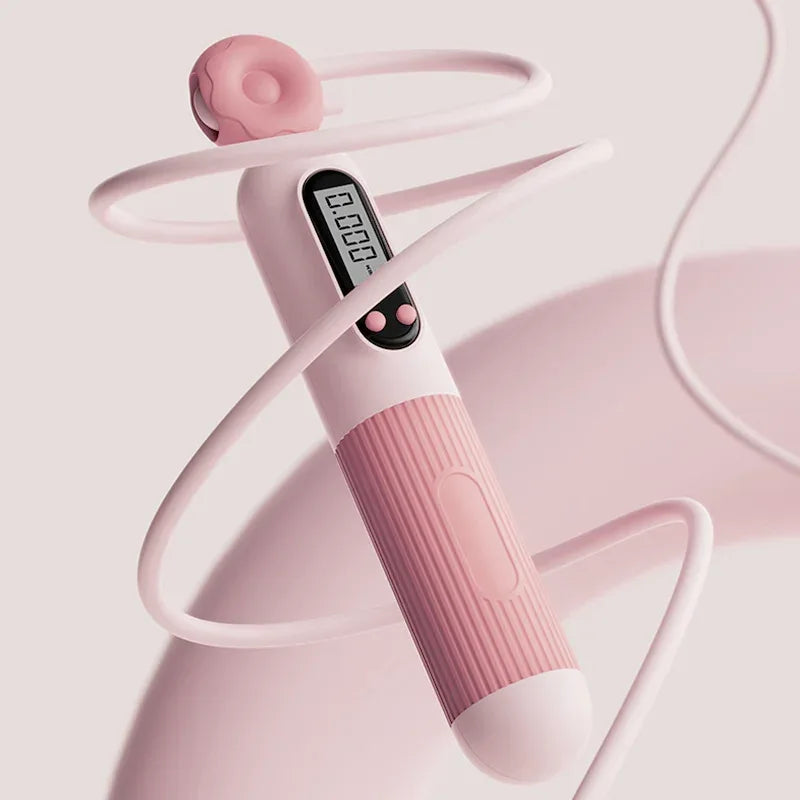 Jump Rope with Counter, Adjustable Skipping Rope with Calorie Counter, Smart Skipping Rope for Fitness Exercise and Weight Lose - Luvia