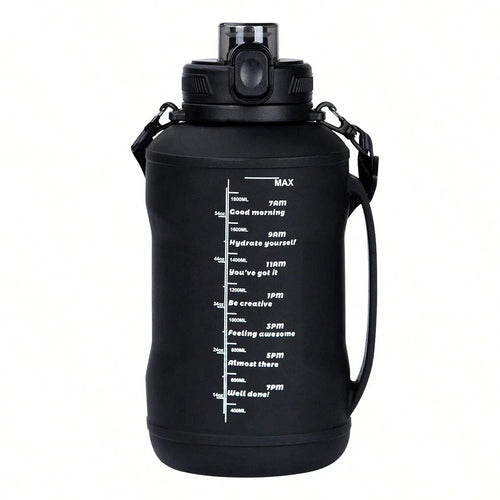 2L/64oz Silicone Water Bottles Collapsible Travel Water Bottle Roll Up Foldable Water Bottles With Straws Travel Camping Hiking - Luvia