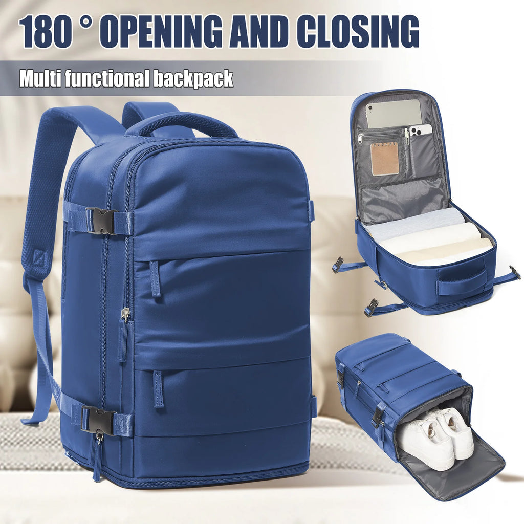 Women Men Travel Backpack , Cabin Bag Ryanair Hand Luggage 40x20x25 Travel Backpack College Bookbag Laptop Bag, eastpak rucksack