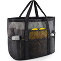 Mesh Beach Bag Waterproof Sandproof - Large Tote Pool Bag for Women Vacation Essentials Beach Accessories - Luvia