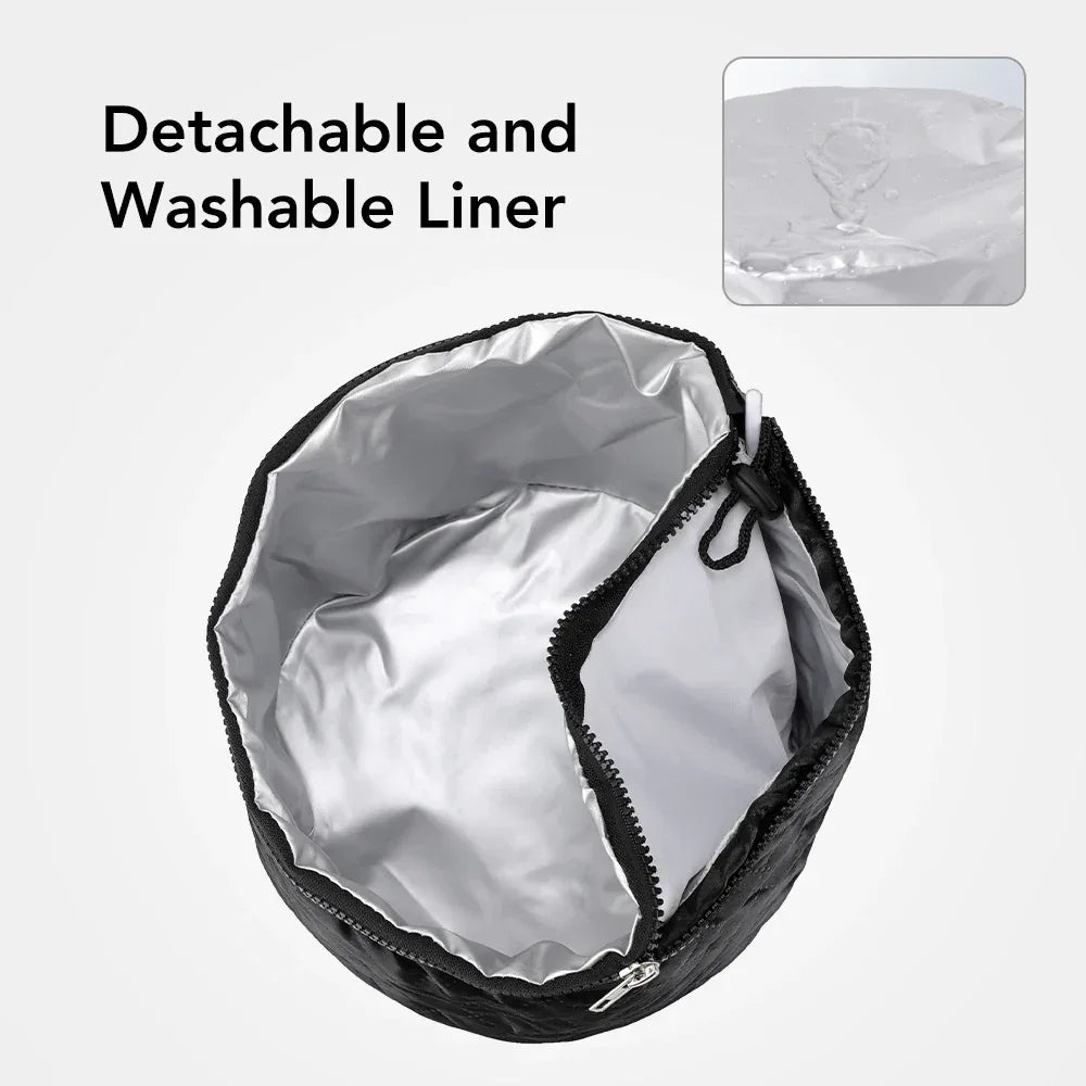 Electric Hair Steamer Cap Hair Heating Hat 3 Time Setting10-Level Heat Home Use Thermal for Deep Conditioning Hair Care SPA Cap - Luvia