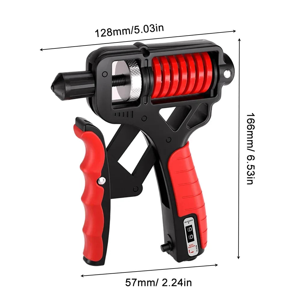 Hand Grip Strengthener Hand Gripper Nonslip Grip Strength Trainer Adjustable Resistance 5-165KG for Strong Wrists Fingers Hands - Luvia