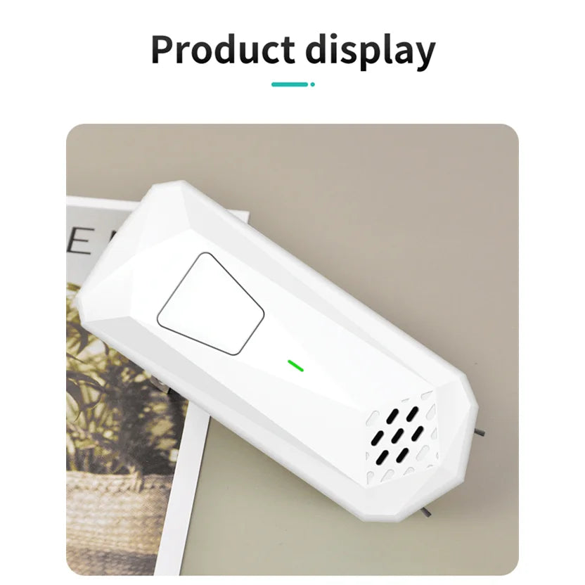 Air Ionizers for Home Negative Ion Generator Quiet Air Freshener for Bedroom Office Kitchen Plug in Mini Air Cleaner