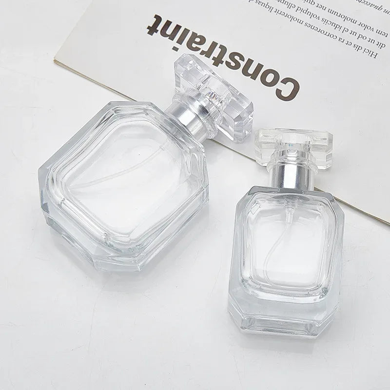 Refillable Bottle Perfume Atomizer 30ml/50ml/100ml Perfume Bottle Portable Cosmetic Spray Bottle Atomizer Travel Spray Container - Luvia