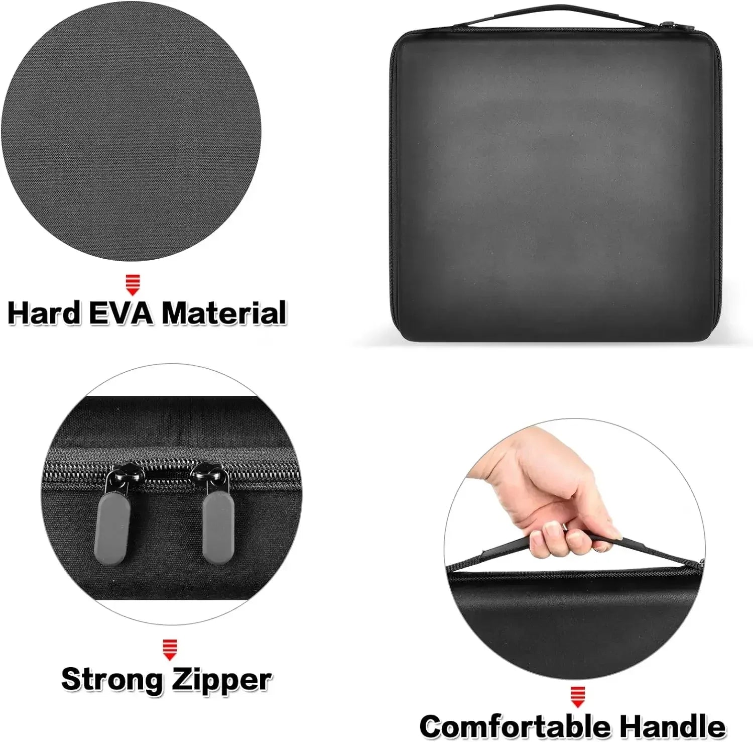15 Slots Watch Box /Men Watch Display Storage Case Fits All Wristwatches and Smart Watches up to 42mm - Luvia