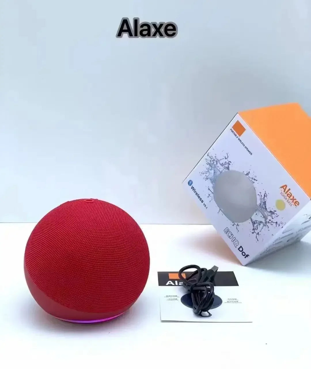 Mini Wireless Bluetooth Speaker Spherical Smart Bluetooth Speaker Rgb Multi-Color Usb For Outdoor Home Small Speaker for Alaxe - Luvia