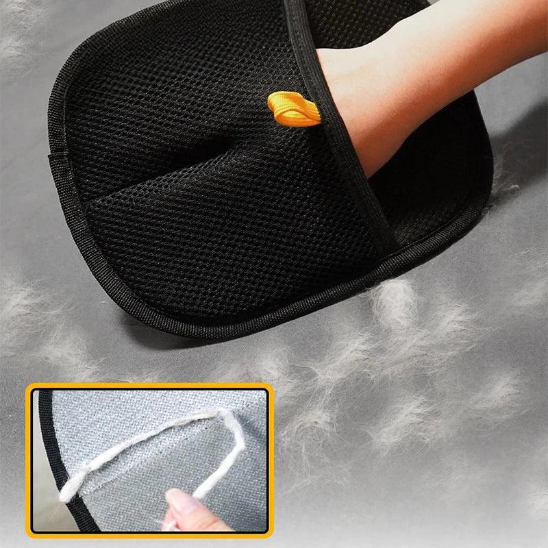 Pet Hair Cleaning And Collection Gloves Pet Double-sided Multi-functional Beauty Glove Tool Reduce The Pressure Of Pet Ownership - Luvia