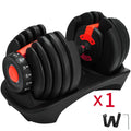 SIHAO Adjustable Dumbbells Sets and Dumbbell Stand 24KG and Dumbbell Weight  With Handle Base Fitness Workouts Indoor Equipment