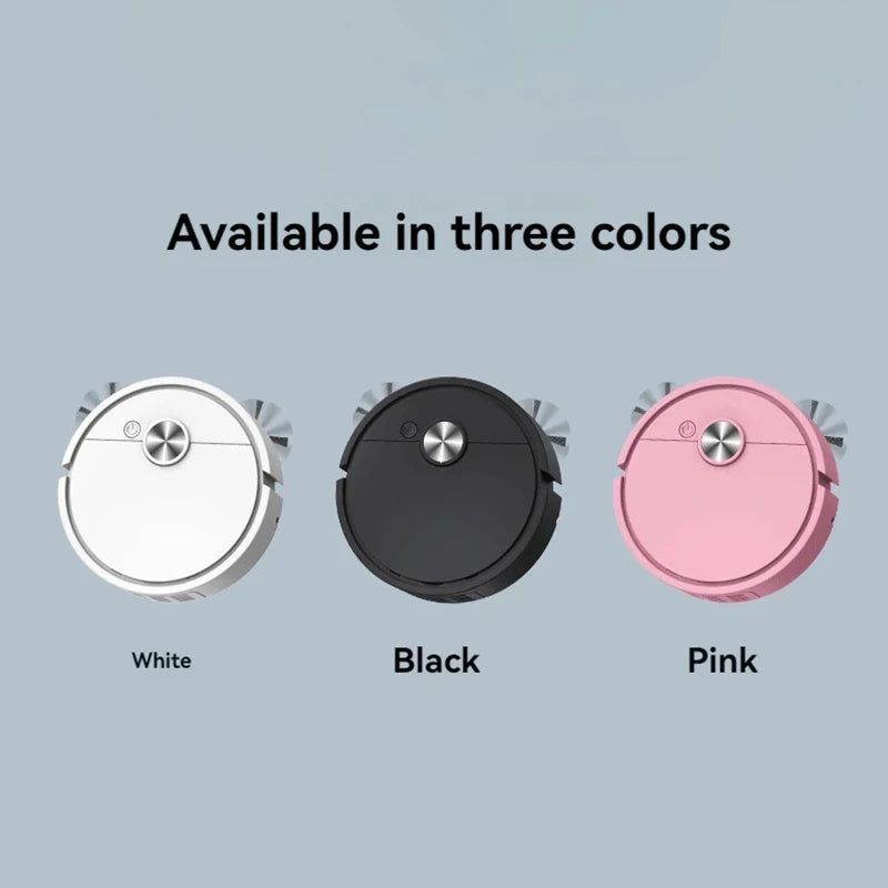 New 4000Pa 3 in 1 Smart Sweeping Robot Vacuum Cleaner Strong Suction Easy To Use For Hard Floors Home Pet Hair Carpets 2025