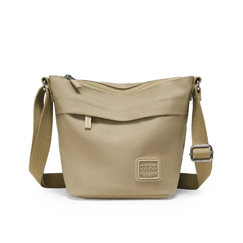 Nylon Fabric Shoulder Bag, Fashionable Mobile Phone Bag, Versatile For Middle-Aged And Elderly Leisure, Diagonal Cross Small Bag - Luvia