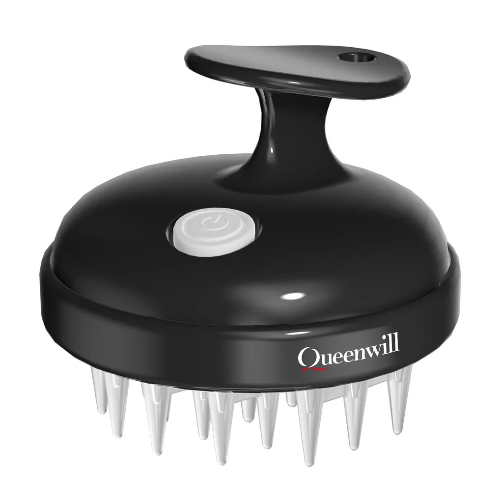 Scalp Massager Hair Growth Scalp Scrubber with Soft Silicone Bristles for Hair Growth Dandruff Removal, Hair Shampoo Brush Scalp - Luvia