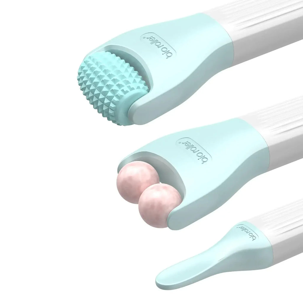 10 in 1 Derma Roller Kit, 0.25mm Microneedling Roller Microneedle Derma Roller with, Facial Beauty Roller Skin Care Tools, 10 Re - Luvia