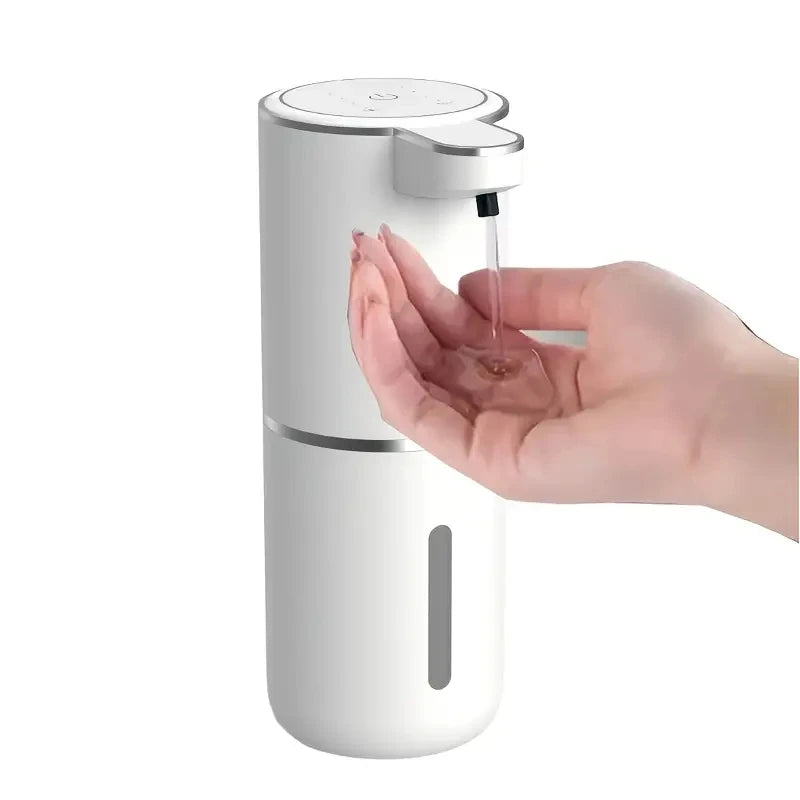 380ML Capacity IPX5 Waterproof Hand Sanitizer Pump Wash Machine 4Levels Smart Sensor Touchless Electric Automatic Soap Dispenser