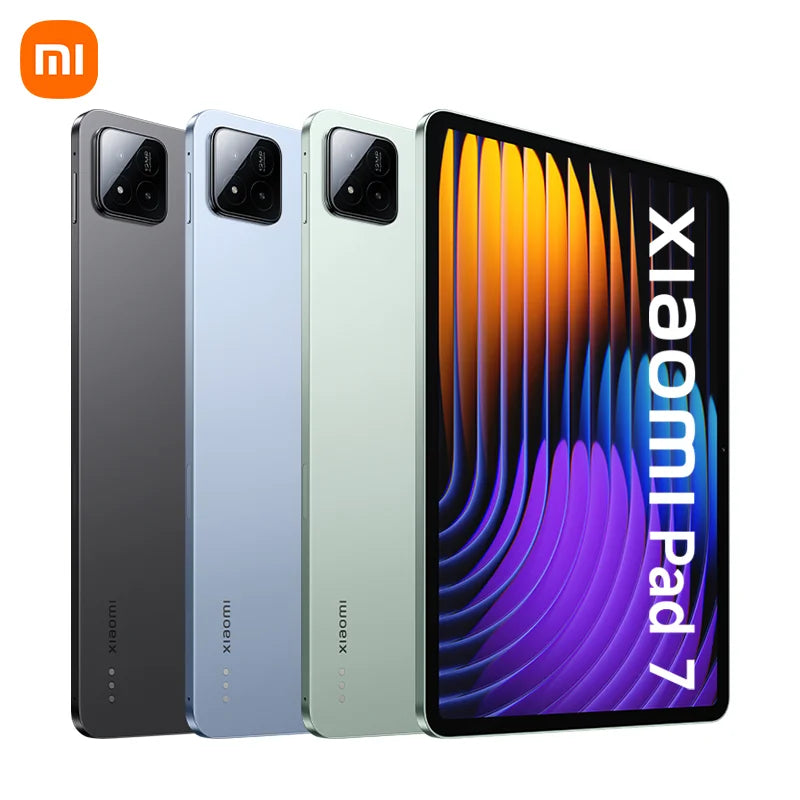 FR Warehouse Xiaomi Pad 7 Global Version Tablet  8850mAh 13MP Camera Snapdragon 7+ Gen 3 Octa-core 11.2" 3.2K Display 144Hz 45W
