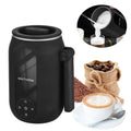 Electric Milk Frother Cooker for Frothing 4-in-1 Milk Steamer with Rotatable Handle Foam Maker for Coffee/Latte/Cappuccino - Luvia
