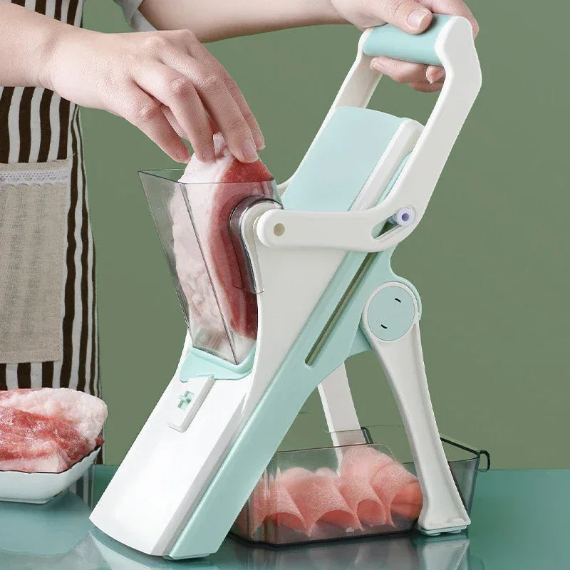 Vegetable Cutter Manual Food Chopper Fruit Potato Cucumber Carrot Meat Slicer Professional Food Shredder Fruit Vegetable Tools - Luvia