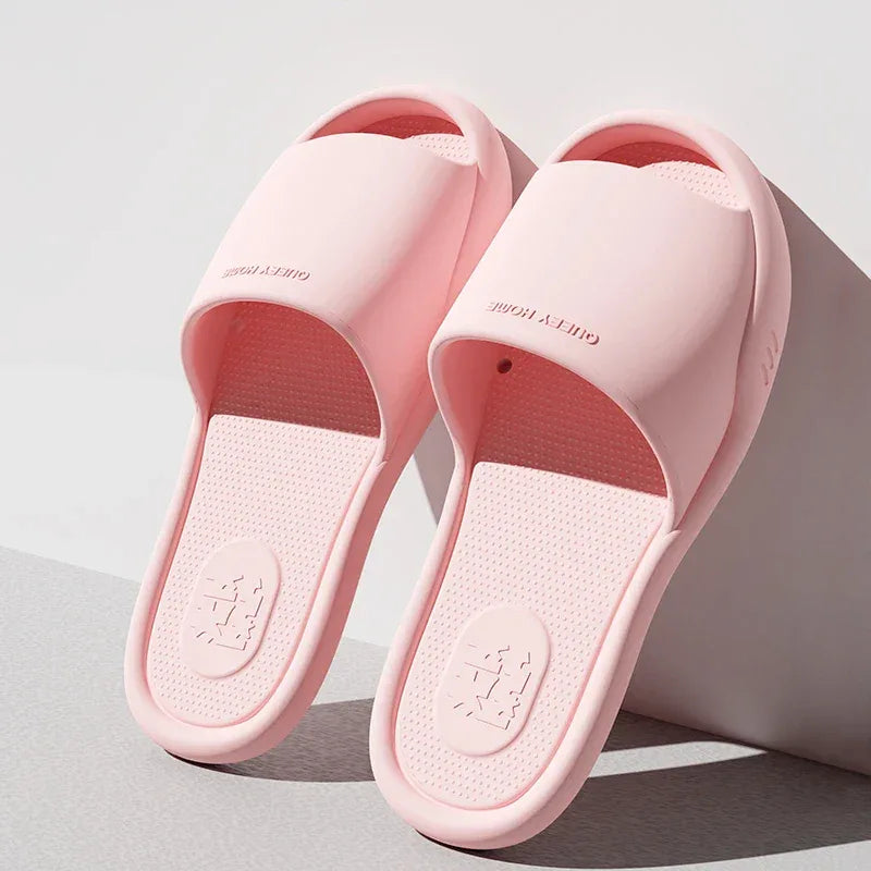 Foldable Portable Slippers Women Men Travel Hotel Beach Sandals Home Bathroom Anti slip Quick Dry Water Shoes - Luvia