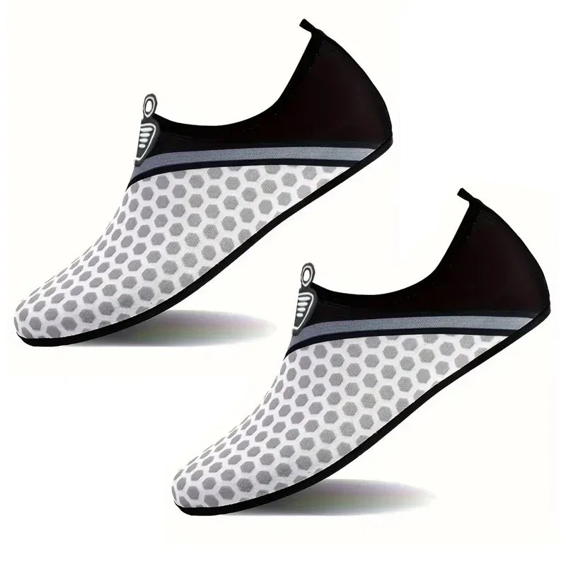 Quick Drying Water Shoes Non-Slip Breathable Summer Aqua Beach Sandal Flat Shoe Seaside Slipper For Men Women Creek Shoes - Luvia