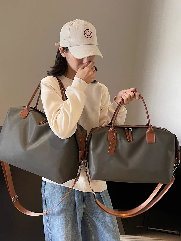 Large Capaci Commuter Tote Bag Women's Faionable Versatile Handbag Casual Travel Single oulder Crossbody Bag