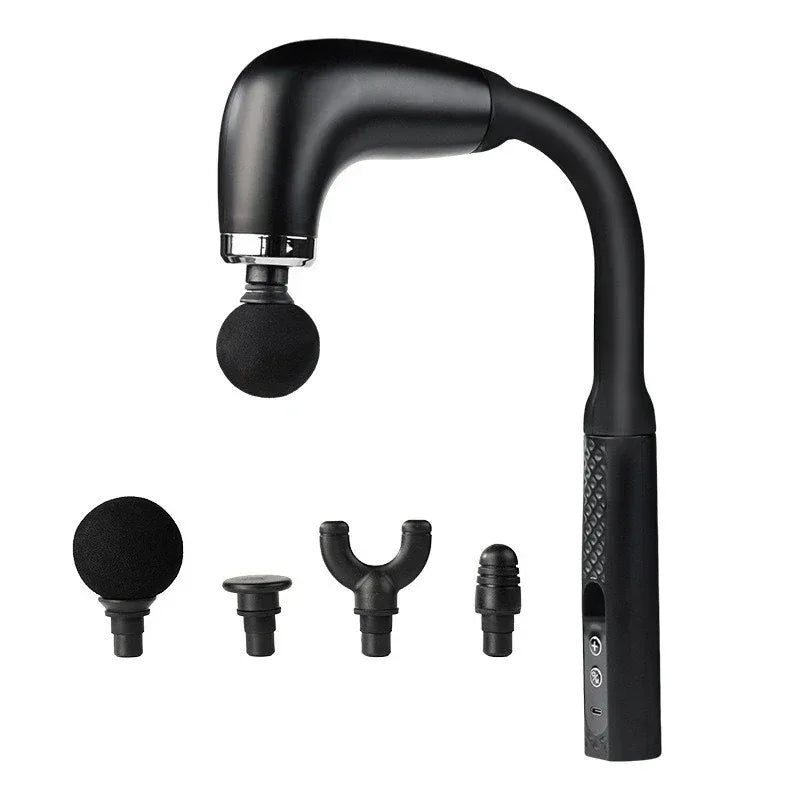 2025 Smart Fascia Gun Electric Massager Massage Hammer Electric Fascia Gun Home Handheld Hammer Back Artifact Christmas Gift - Luvia
