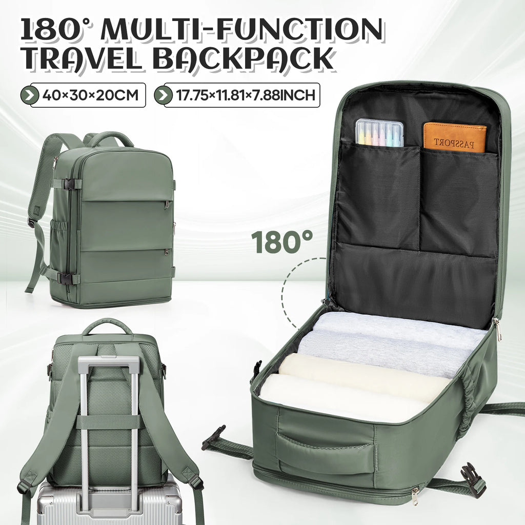 Airplane Travel Backpack 40x30x20, Hand Luggage Cabin Backpack Wizzair Carry-Ons  Commuter Bag, Multi Functional Casual Backpack