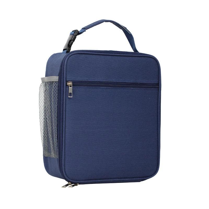Insulated Lunch Bag with Side Mesh Pocket 6.3L Portable Lunch Box Waterresistant Leakproof Cool Bag for Outdoor Beach Bento Pack - Luvia