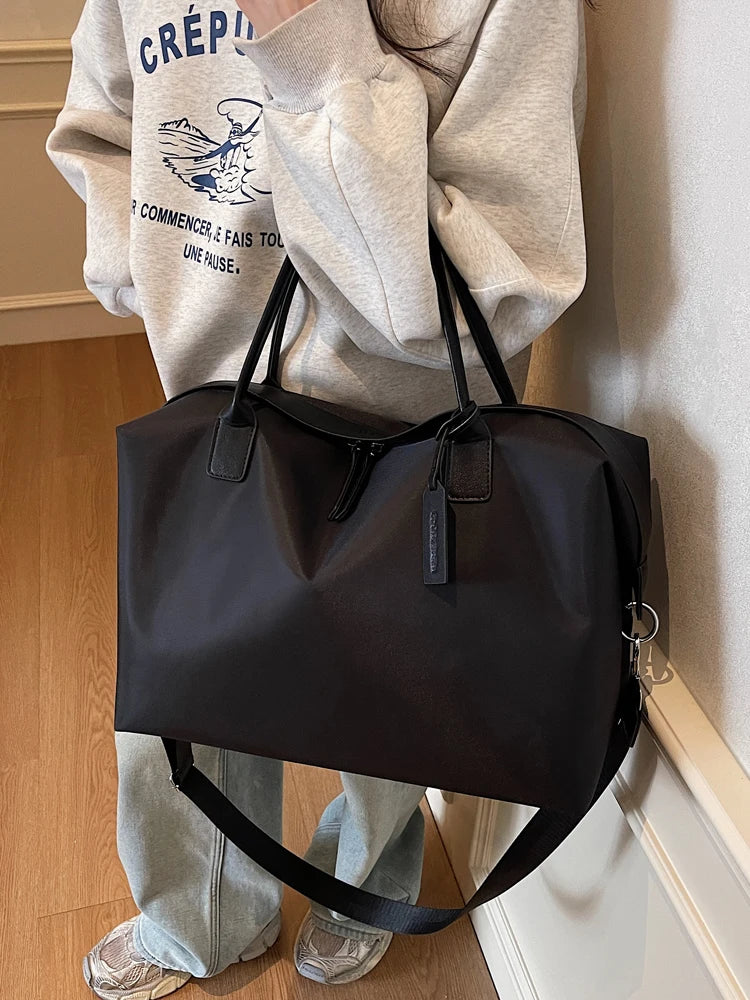 Large Capaci Commuter Tote Bag Women's Faionable Versatile Handbag Casual Travel Single oulder Crossbody Bag