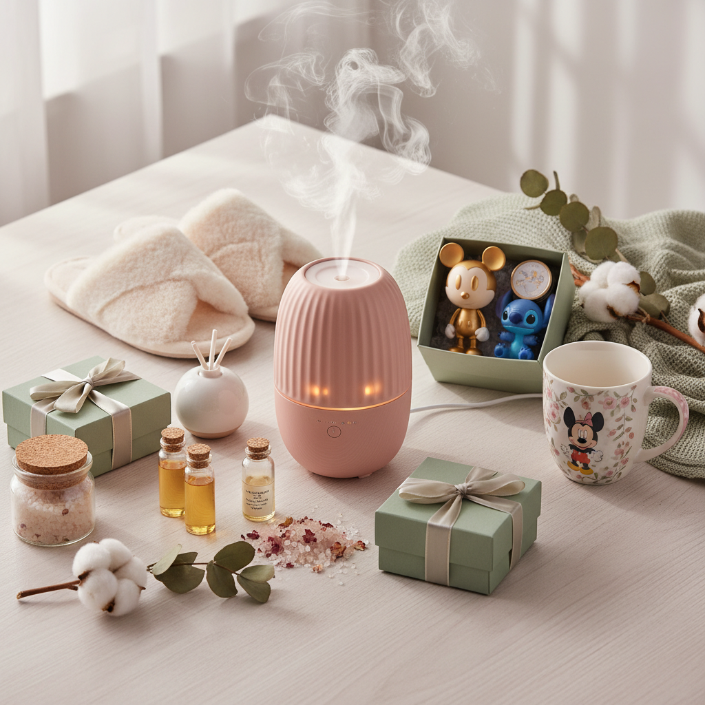 Elegant product lifestyle showcase for Luvia